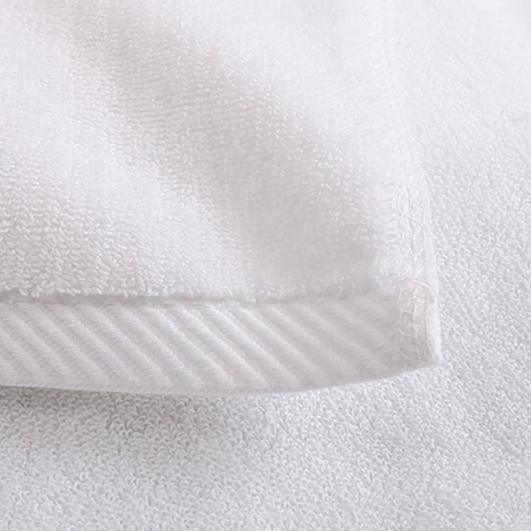 High Quality New 100% Cotton Bath Towels White