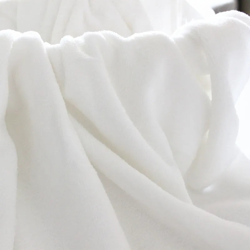 High Quality New 100% Cotton Bath Towels White