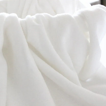 High Quality New 100% Cotton Bath Towels White