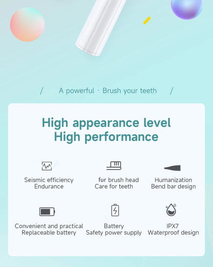 Electric Toothbrush for Adults Soft DuPont