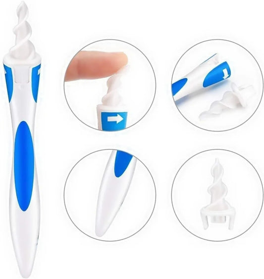 16 pcs Ear Cleaning Tools Tools Ear Scoop Cleaning Ear Wax Silicone Soft Spiral