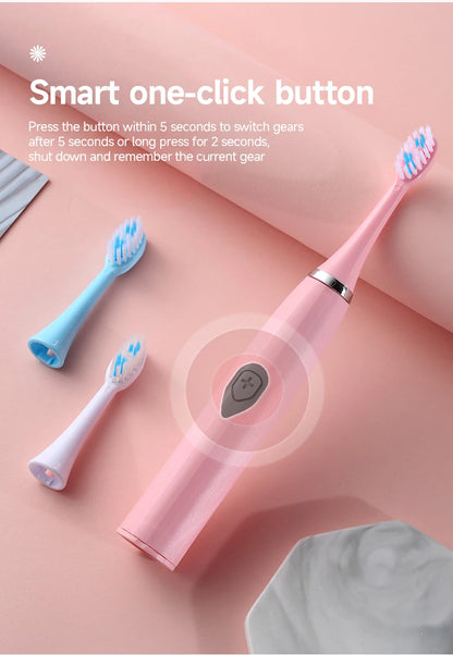 Electric Toothbrush for Adults Soft DuPont