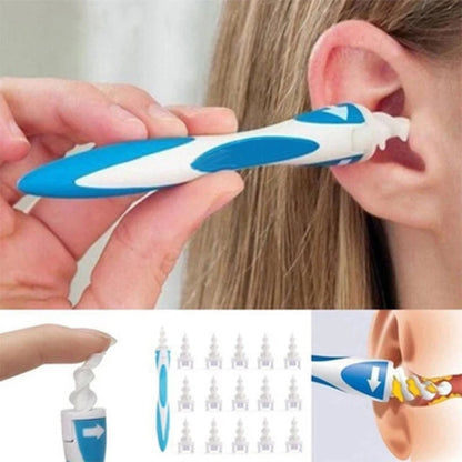 16 pcs Ear Cleaning Tools Tools Ear Scoop Cleaning Ear Wax Silicone Soft Spiral