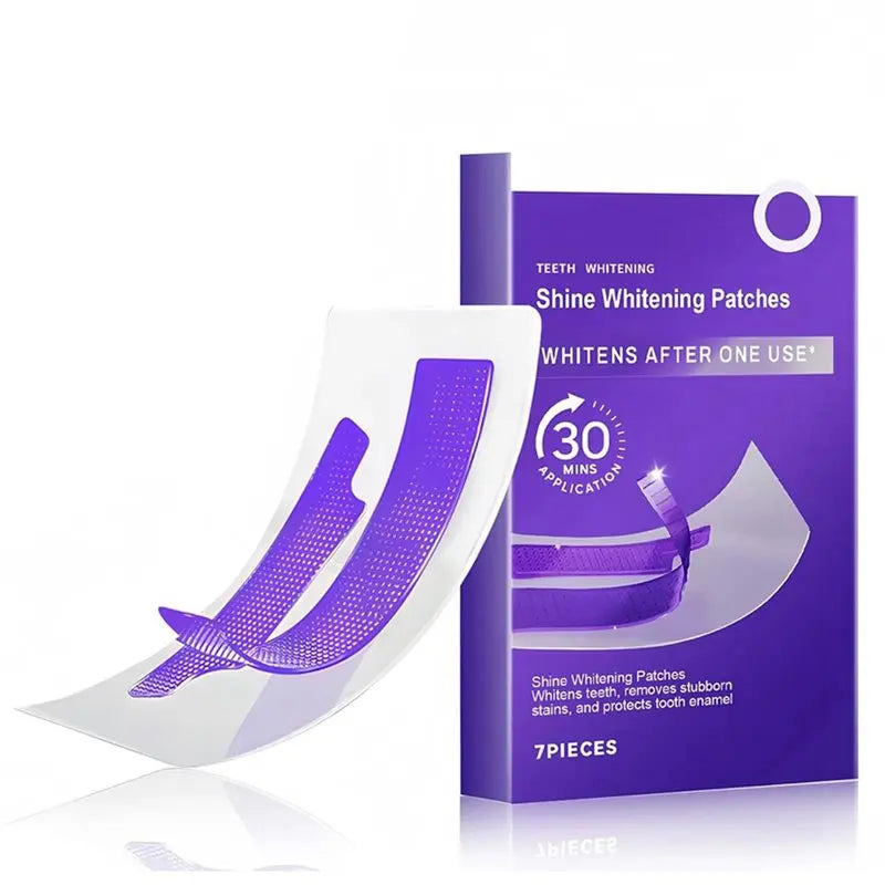 Purple Non-Sensitive Teeth Whitening Strips