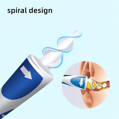 16 pcs Ear Cleaning Tools Tools Ear Scoop Cleaning Ear Wax Silicone Soft Spiral