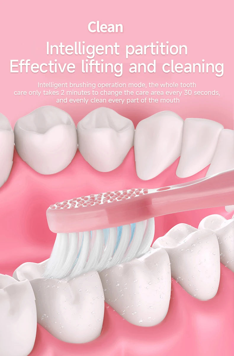 Electric Toothbrush for Adults Soft DuPont