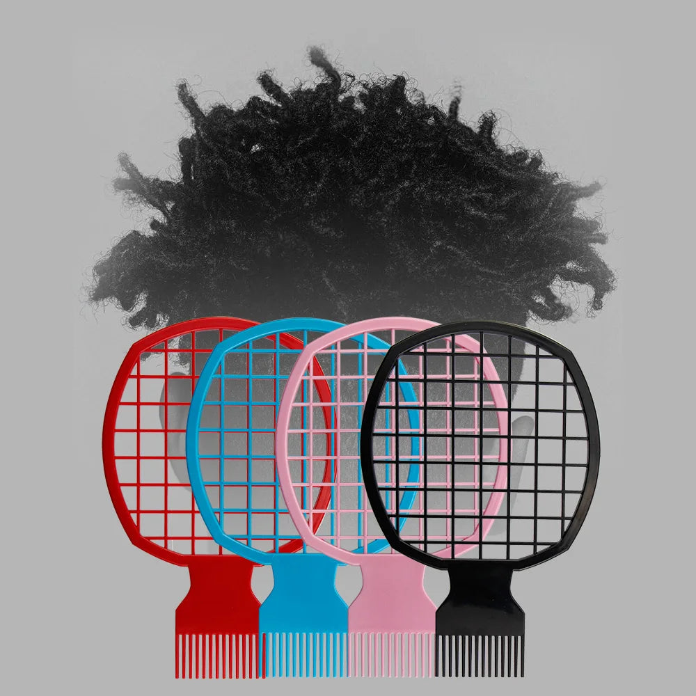 Natural Hairstyling Tools - Twist Wave Hair Tool, Abs Handle, Suitable for African Twists