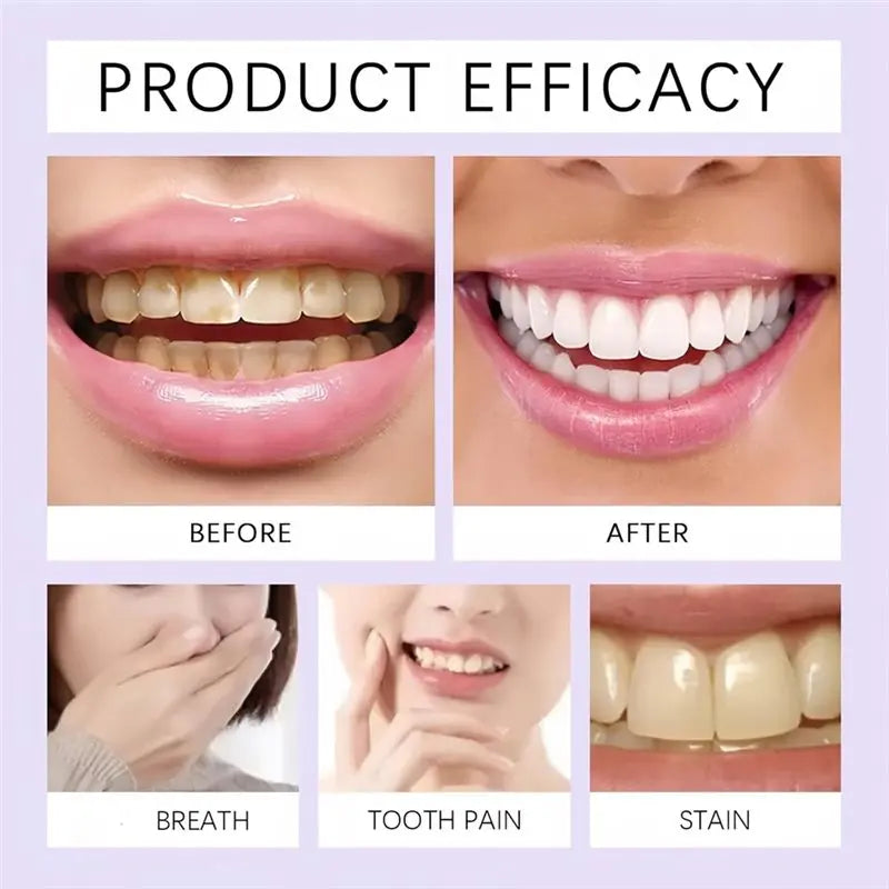 Purple Non-Sensitive Teeth Whitening Strips