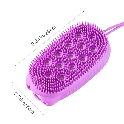 Soft Silicone Body Brush Scrubber Wash Bath Shower Exfoliating Skin