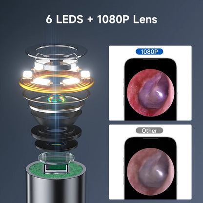 Visual Ear Camera 4.2MM Ear Pick Digital Ear Spoon WIFI Ear Sticks