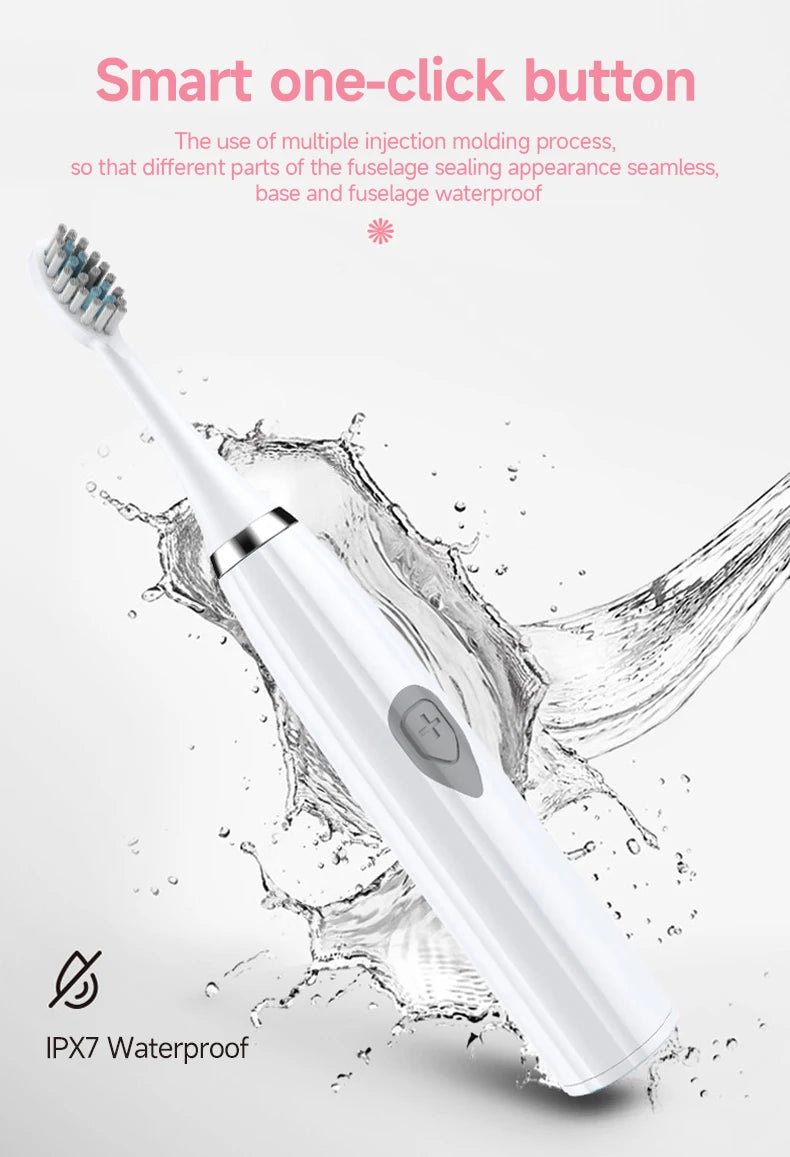 Electric Toothbrush for Adults Soft DuPont