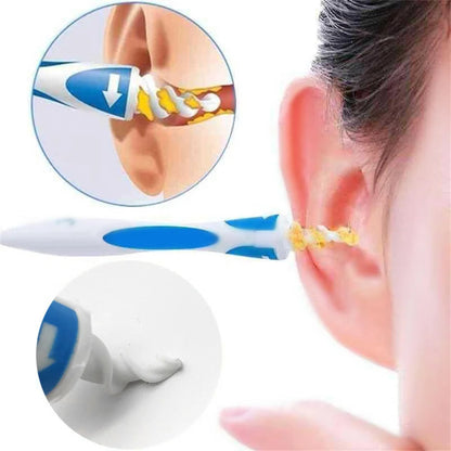 16 pcs Ear Cleaning Tools Tools Ear Scoop Cleaning Ear Wax Silicone Soft Spiral