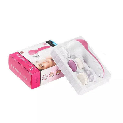 Electric Facial Cleaner 5 IN 1 Face Cleansing Brush Wash Machine Spa Skin Care Massager
